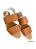 Everlane 100% Leather Silver Sandals Size 7 - photo 8