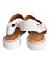 Everlane 100% Leather Silver Sandals Size 7 - photo 2