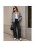 Madewell Solid Gray Jacket Size M - photo 4