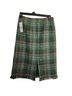 Harve Benard Plaid Green Wool Skirt Size 8 - photo 2