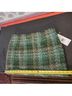 Harve Benard Plaid Green Wool Skirt Size 8 - photo 9
