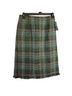 Harve Benard Plaid Green Wool Skirt Size 8 - photo 1