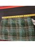 Harve Benard Plaid Green Wool Skirt Size 8 - photo 8