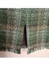 Harve Benard Plaid Green Wool Skirt Size 8 - photo 6