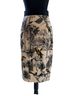 Milly Tropical White Black Casual Skirt Size 4 - photo 1