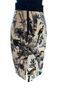 Milly Tropical White Black Casual Skirt Size 4 - photo 2