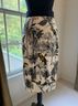 Milly Tropical White Black Casual Skirt Size 4 - photo 3
