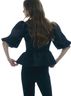 H&M Black Short Sleeve Blouse Size M - photo 2