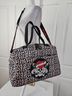 Ed Hardy 100% Vegan Leather Animal Print Multi Color Black Brown Weekender One size - photo 5