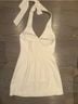 The Wolf Gang Ivory Gold Cocktail Dress Size S - photo 7