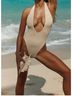 Love & Bikinis Ivory One Piece Swimsuit One size - photo 5