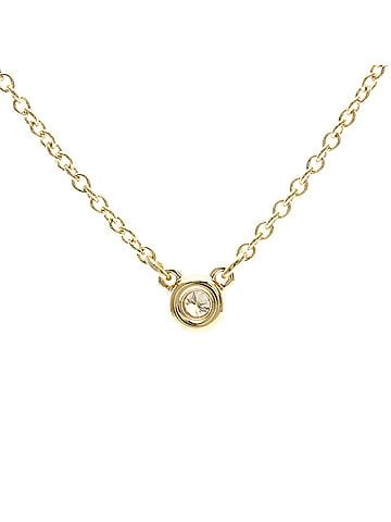 Tiffany & Co. Tiffany By The Yard Necklace Pink Gold (18K) Diamond Men,Women Fashion Necklace (Pink Gold) (view 1)