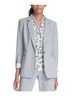 DKNY Solid Blue Blazer Size 14 - photo 1