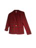 Anne Klein Plaid Red Blazer Size S - photo 1