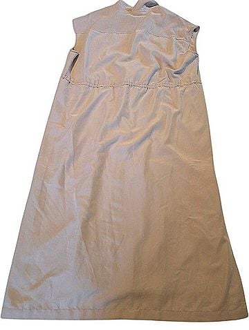 Old Navy Dolman Sleeve Utility Midi Shirt Dress Casual Dress (view 2)