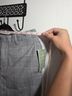 H&M Plaid Gray Black Track Pants Size 29 waist - photo 7