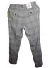 H&M Plaid Gray Black Track Pants Size 29 waist - photo 2