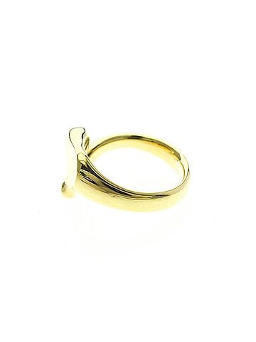 Tiffany & Co. Tiffany Full Heart Ring With 1 Diamond Yellow Gold (18K) Fashion Diamond Band Ring Gold (view 2)