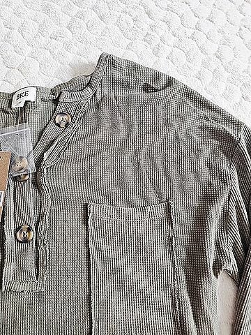 BKE BKE Buckle Long Sleeve T-Shirt (view 2)