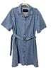 Coach Blue Casual Dress Size L - photo 1