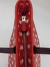 Coach 100% Leather Floral Red Orange Leather Tote One size - photo 8