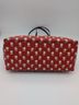 Coach 100% Leather Floral Red Orange Leather Tote One size - photo 5
