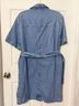 Coach Blue Casual Dress Size L - photo 4