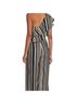 Alice + Olivia Stripes Black White Jacket Size 10 - photo 2