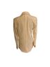 H&M 50% Cotton 50% Viscose 100% Polyester Stripes White Tan Jacket Size 6 - photo 2