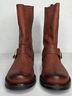 FRYE 100% Leather Floral Brown Boots Size 6 - photo 5