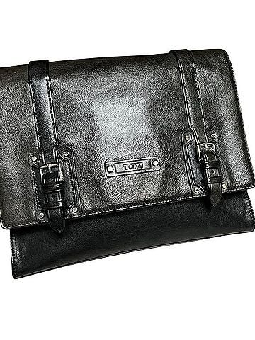 Tumi Buckle Netbook Clutch Leather Clutch (view 2)