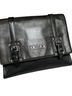 Tumi 100% Leather 100% Nylon Solid Black Leather Clutch One size - photo 2