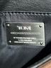 Tumi 100% Leather 100% Nylon Solid Black Leather Clutch One size - photo 6