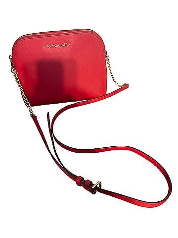 Michael Kors Michael Kors Leather Crossbody Bag (view 1)