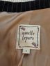 Nanette Lepore Stripes Black Gold Blazer Size 2 - photo 8
