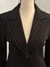 Nanette Lepore Stripes Black Gold Blazer Size 2 - photo 4