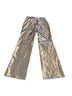 Avec Les Filles 100% Polyurethane Animal Print Silver Dress Pants Size 6 - photo 2