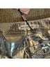 Avec Les Filles 100% Polyurethane Animal Print Silver Dress Pants Size 6 - photo 3