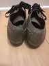 Born Print Green Flats Size 7 - photo 5