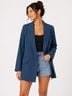 Zara 100% Polyester Teal Blazer Size XS - photo 4