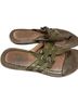 Born 100% Leather Green Sandals Size 7 - photo 2