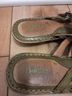 Born 100% Leather Green Sandals Size 7 - photo 3