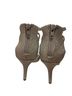 Badgley Mischka Silver Heels Size 5 - photo 2