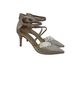 Badgley Mischka Silver Heels Size 5 - photo 1