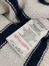 Life Is Good Stripes White Blue Pullover Sweater Size S - photo 5
