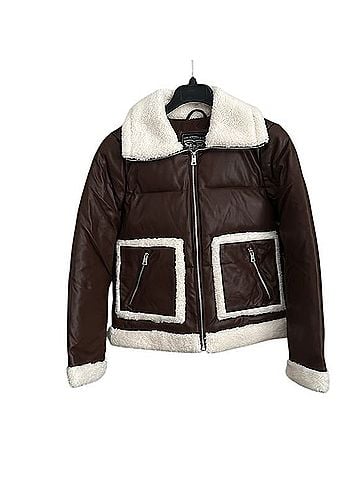 Levi's Faux Leather Puffer Jacket Jacket (view 1)