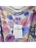 Ganni 94% Polyamide 6% Elastane 100% Polyamide Floral Pink Blue Blouse Size 6 - photo 3