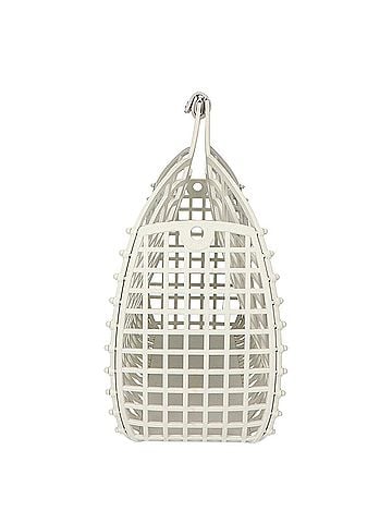 Fendi FENDI 8BH389 Medium Basket Bag Handbag White Women's (view 2)