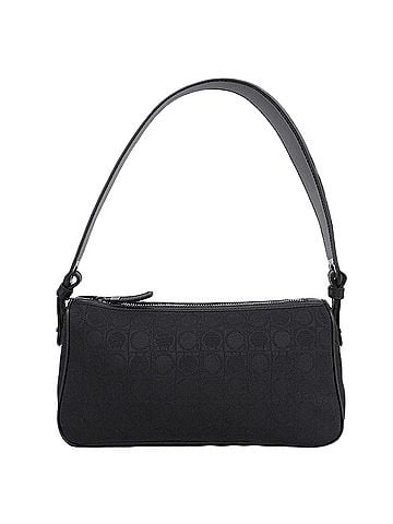 Salvatore Ferragamo Salvatore Ferragamo Gancini Semi-Shoulder Bag for Women, Black, AU-21 3834. (Shoulder bag, black, women's) (view 1)
