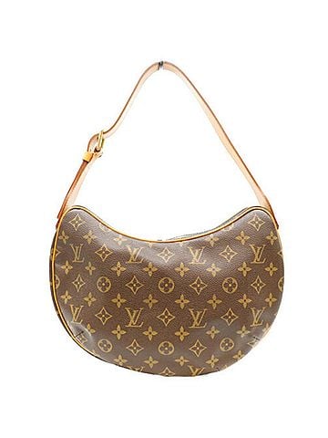 Louis Vuitton LOUIS VUITTON M51512 Monogram Croissant MM Shoulder Bag, Brown, Women's (view 1)